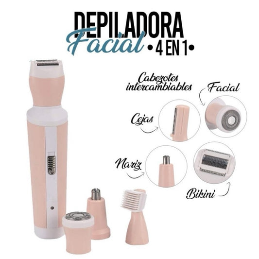 Depiladora Facial 4 en 1 WA-616